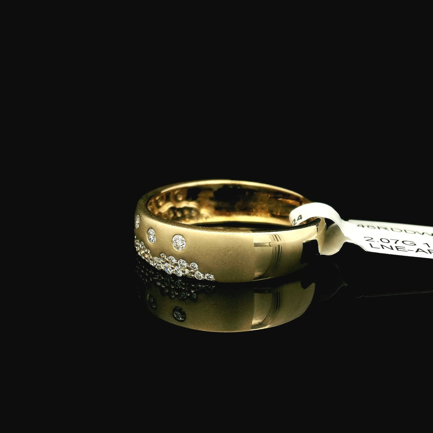 Yellow Gold Multi-Diamond Band