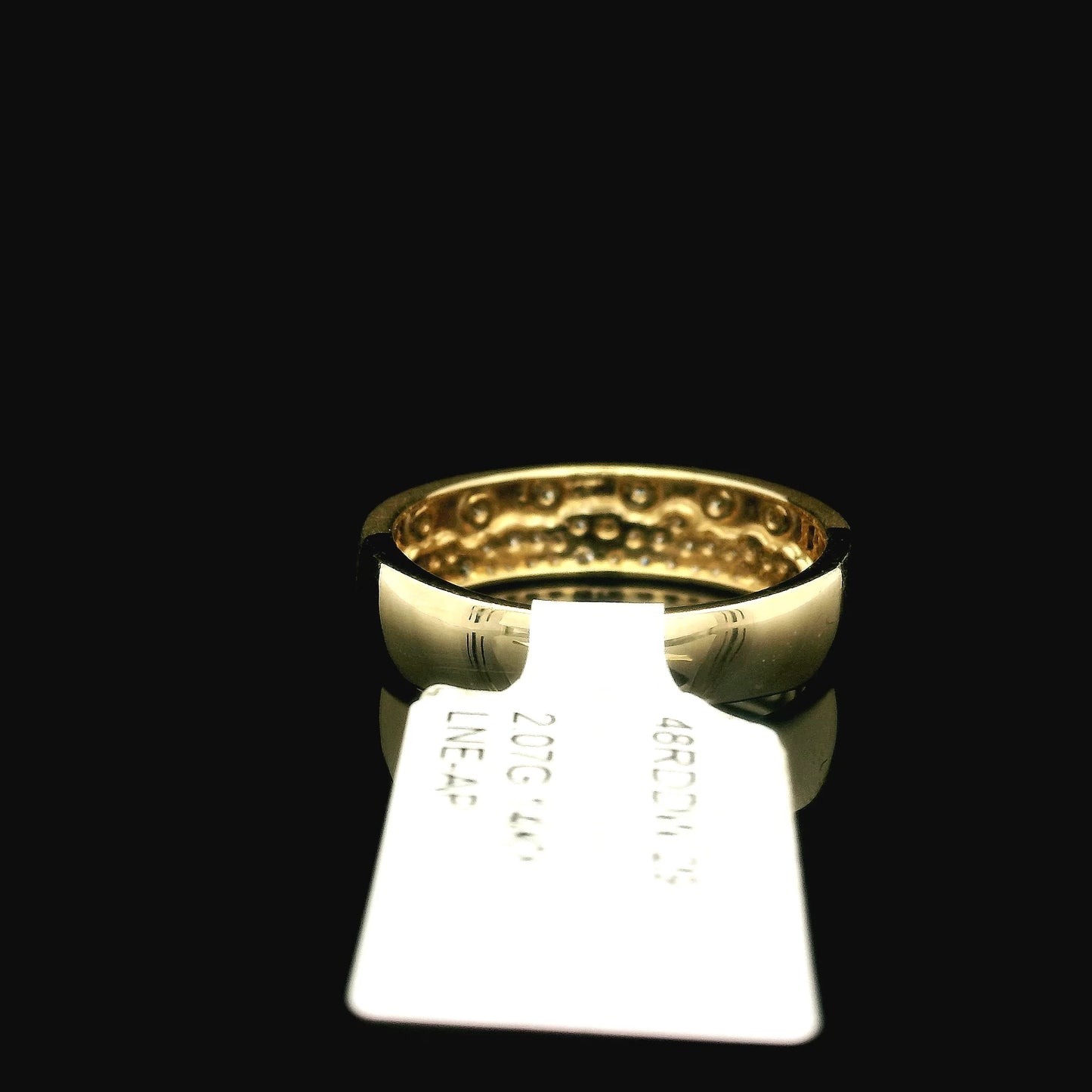 Yellow Gold Multi-Diamond Band