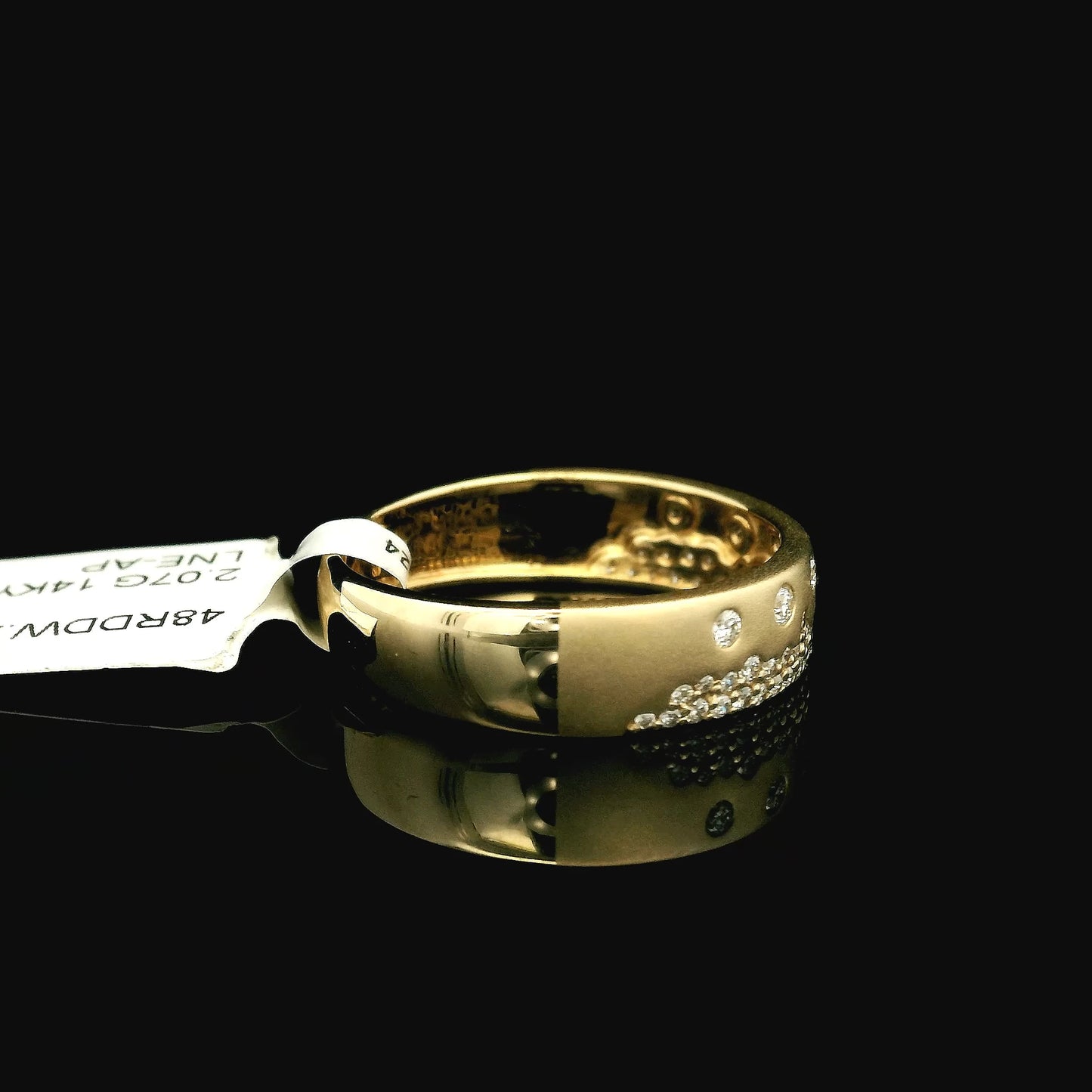 Yellow Gold Multi-Diamond Band
