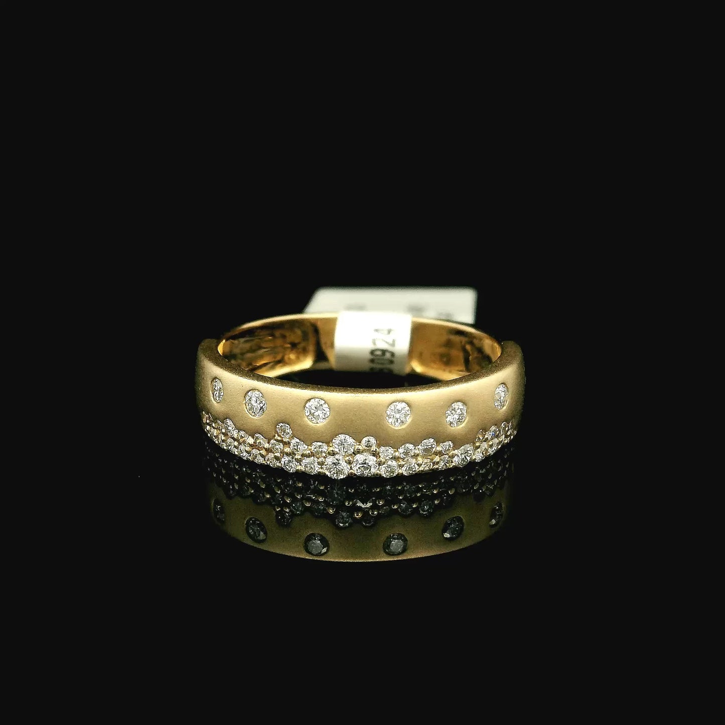 Yellow Gold Multi-Diamond Band