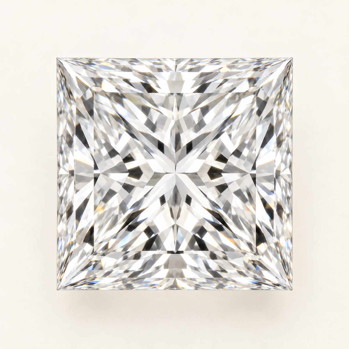 Representative Princess diamond illustration; not a photograph of the actual stone
