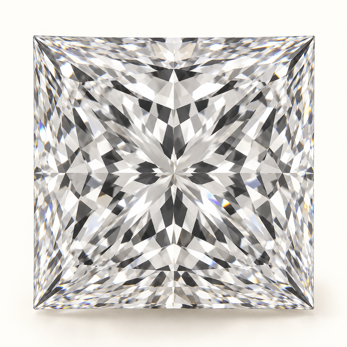 Representative Princess diamond illustration; not a photograph of the actual stone