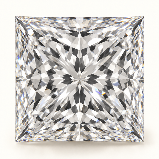 Representative Princess diamond illustration; not a photograph of the actual stone