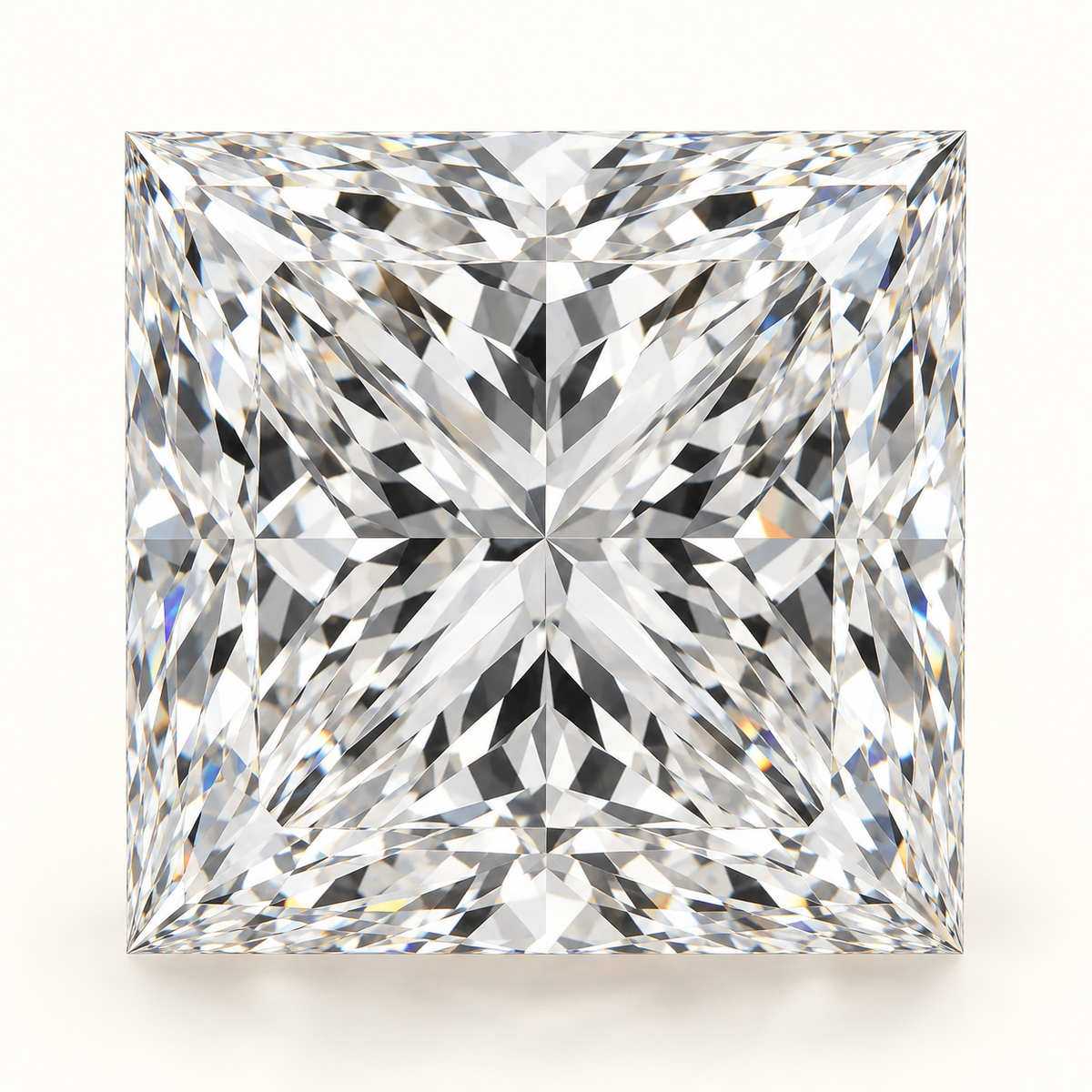 Representative Princess diamond illustration; not a photograph of the actual stone